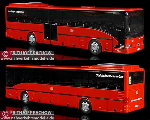 Rietze Busmodell Artikel 63264 Mercedes Benz O 550 Integro Haller Busbetrieb G m b H Walsrode Südniedersachsenbus