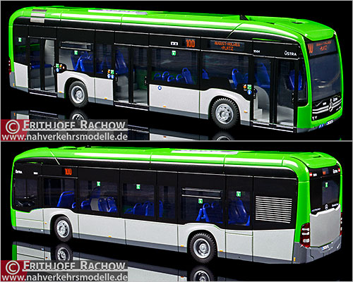 Rietze Busmodell Artikel 75524 Mercedes-Benz eCitaro Hannoversche Verkehrsbetriebe