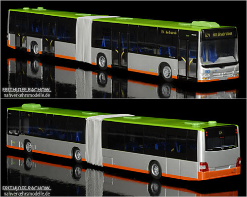 Riezte MAN Lions City Gelenkbus UESTRA Hannover Wagen 8406