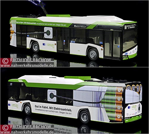 Rietze Busmodell Artikel 73012 Solaris Urbino 12 electric ÜSTRA Hannoversche Verkehrsbetriebe A G