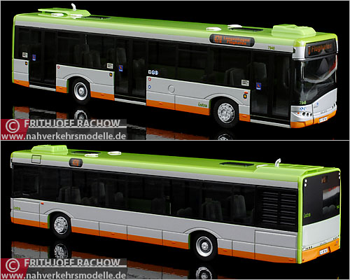 VKModelle Solaris U 12 3türig ÜSTRA Hannover Modellbus Busmodell Modellbusse Busmodelle