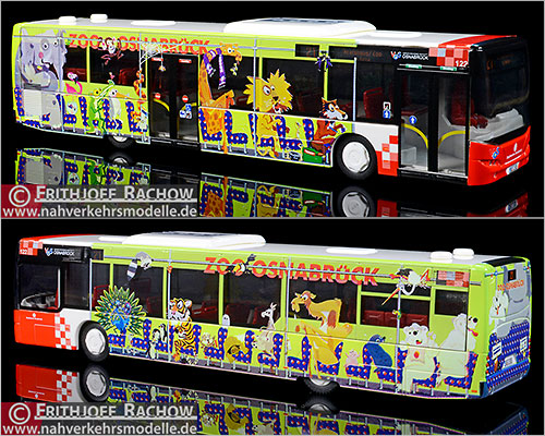 Rietze Busmodell Artikel 66113 Neoplan Centroliner E Stadtwerke Osnabrck Zoo Osnabrck