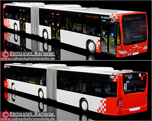 Rietze Busmodell Artikel 66609 Mercedes-Benz O 530 Citaro G Facelift Stadtwerke Osnabrck