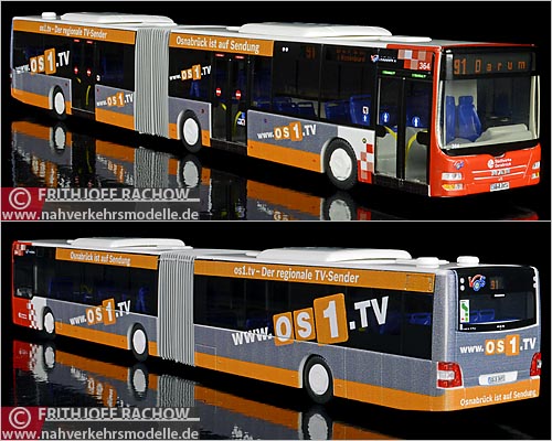 Rietze MAN Lions City G VOS Osnabrück Modellbus Busmodell Modellbusse Busmodelle