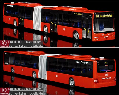Rietze MAN Lions City G WEB Bremen Modellbus Busmodell Modellbusse Busmodelle