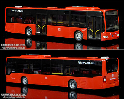 Rietze MB O530 Weser Ems Bus DB Rot
