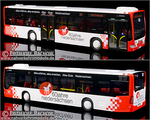 Rietze Busmodell Artikel 66526 Mercedes-Benz O 530 Citaro E 4 facelift Willy Hummert