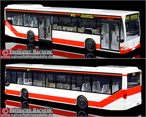 Rietze Busmodell Sondermodell Mercedes-Benz O 530 Citaro Wolfsburger Verkehrs-GmbH