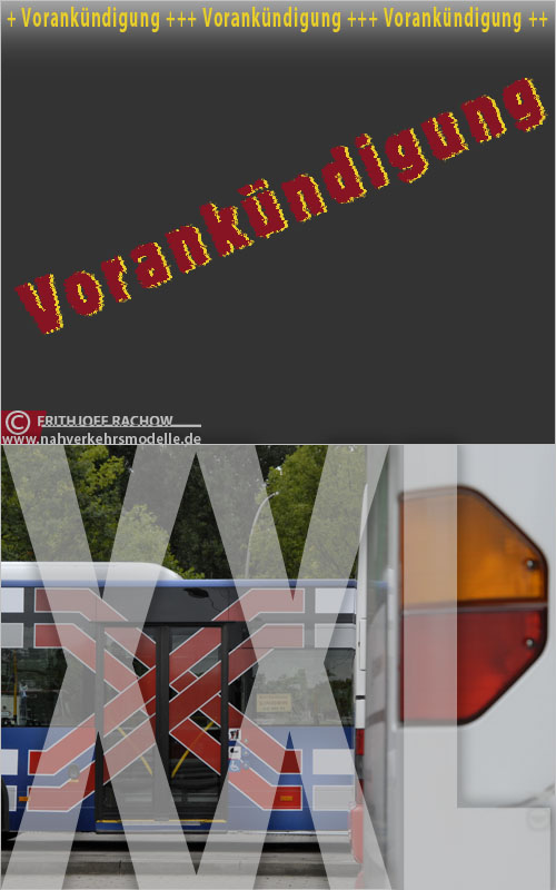 VKModelle Van Hool A 330 Hochbahn Hamburg Modellbus Busmodell Modellbusse Busmodelle