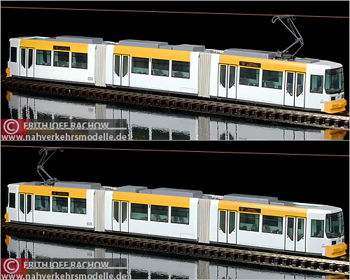 Hoedl-Linie 8 GmbH GT 6 M ZR Mainzer Verkehrsbetriebe Straenbahn Tram