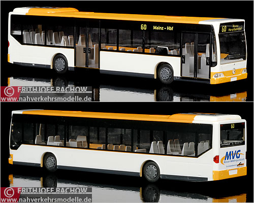 Rietze MB O530 Citaro MVG Mainz Modellbus Busmodell Modellbusse Busmodelle