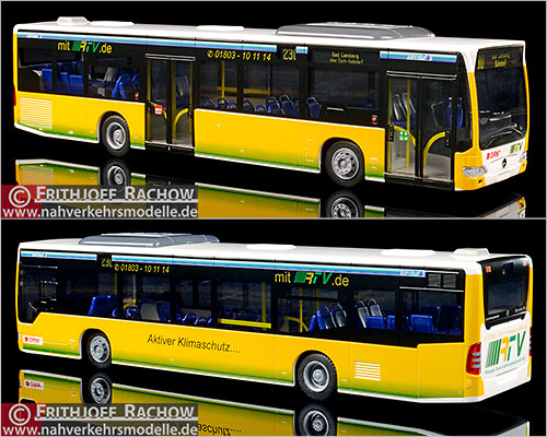 Rietze Busmodell Artikel 66524 Mercedes-Benz O 530 Citaro Facelift Omnibusverkehr Rhein Nahe