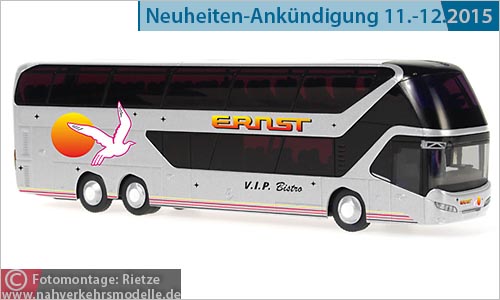 Rietze Busmodell Artikel 69022 Neoplan Skyliner 2011 Ernst Reisen Hartberg