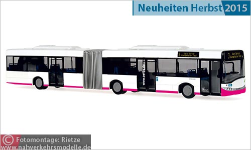 Rietze Busmodell Artikel 66860 Solaris U 18 Verkehrsgesellschaft Hameln Pyrmont