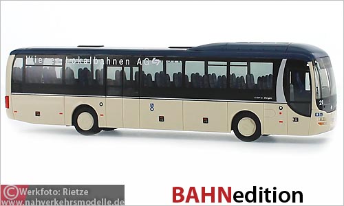 Rietze Busmodell Artikel 65839 M A N Lions Regio Wiener Lokalbahn