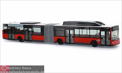 Rietze Busmodell Artikel 67279 MAN Lions City G C N G Wiener Linien