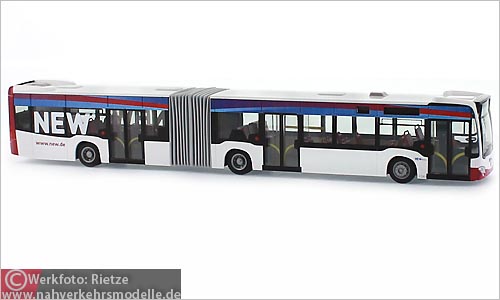 Rietze Busmodell Artikel 69504 Mercedes Benz O 530 Citaro G C 2 E 6 Modell 2012 NEW Mbus Mnchengladbach