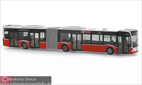Rietze Busmodell Artikel 69508 Mercedes Benz O 530 Citaro G C 2 E6 2012 Wiener Linien