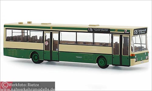 Rietze Busmodell Artikel 71810 Mercedes-Benz O 405 infra Frth