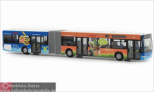 Rietze Busmodell Artikel 67079 Mercedes-Benz O 530 Citaro G E 4 Facelift Kraftverkehr Wupper Sieg A G