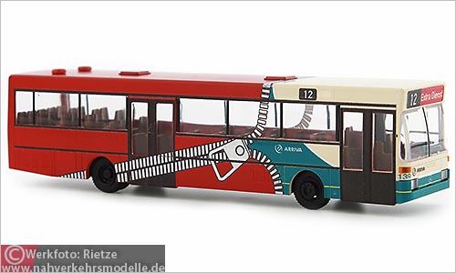 Rietze Busmodell Artikel 71812 Mercedes-Benz O 405 Arriva Niederlande