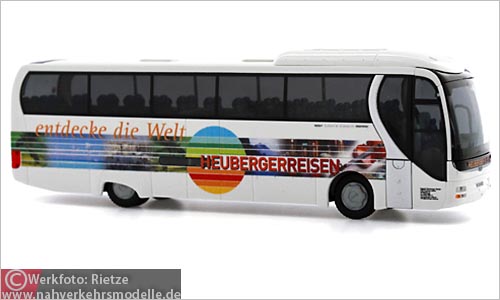 Rietze Busmodell Artikel 65544 M A N Lions Coach Supreme Heuberger Reisen G m b H Peuerbach