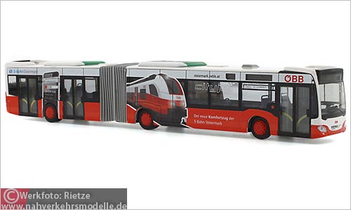 Rietze Busmodell Artikel 69544 Mercedes-Benz O 530 Citaro G C 2 E6  B B Postbus