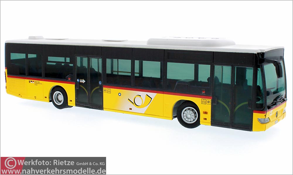 Rietze Busmodell Artikel 14242 Mercedes-Benz O 530 Citaro E 4 Facelift einszudreiundvierzig Postauto Schweiz Laupen