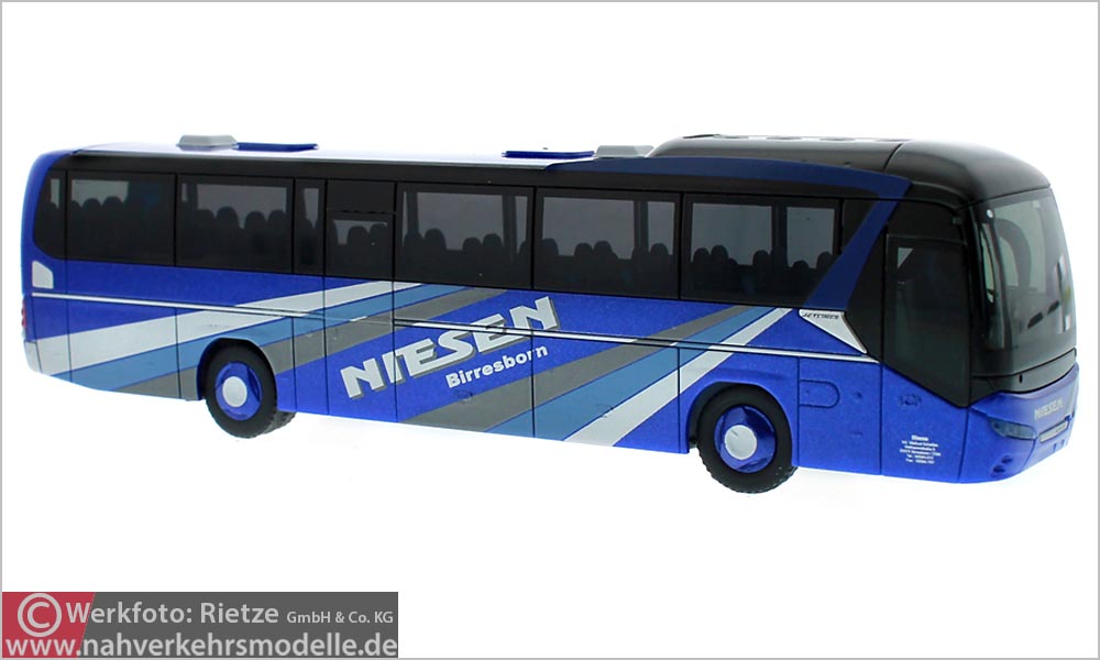 Rietze Busmodell Artikel 69616 Neoplan Jetliner Busunternehmen Niesen Birresborn