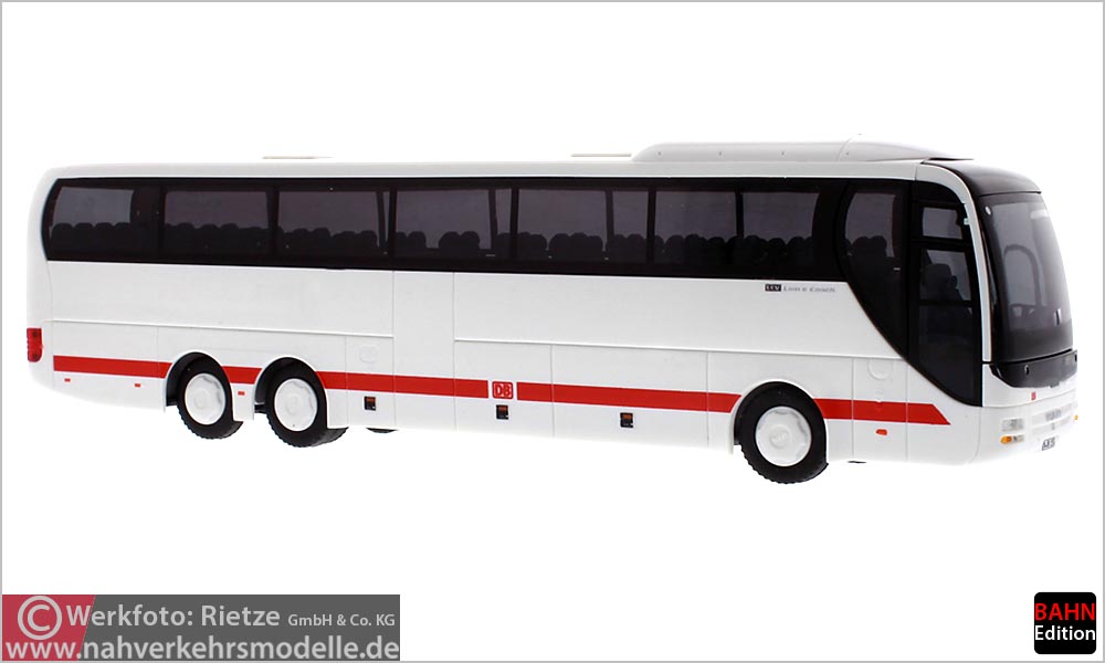 Rietze Busmodell Artikel 64395 M A N Lions Coach L Frankenbus Omnibusverkehr Franken G m b H