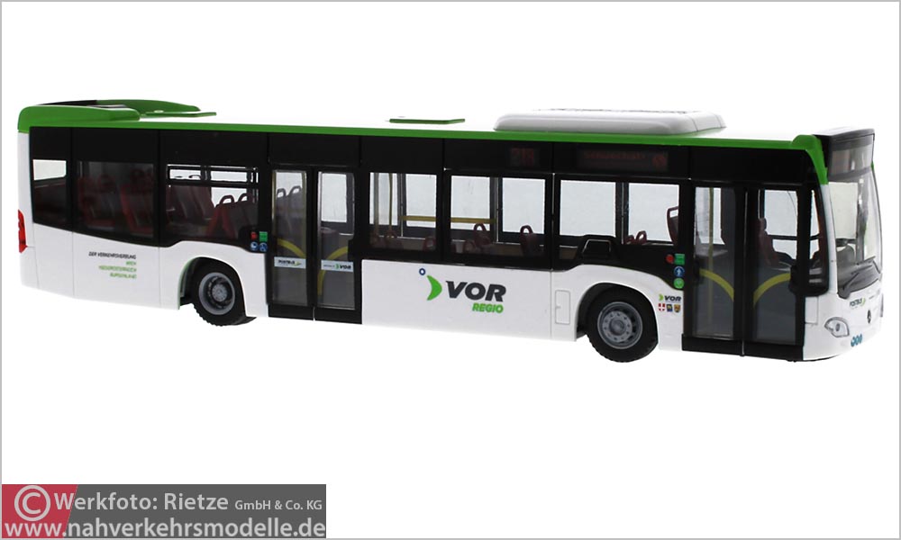 Rietze Busmodell Artikel 73419 Mercedes-Benz O 530 Citaro C 2 2015 Verkehrsverbund Ost-Region V O R G m b H
