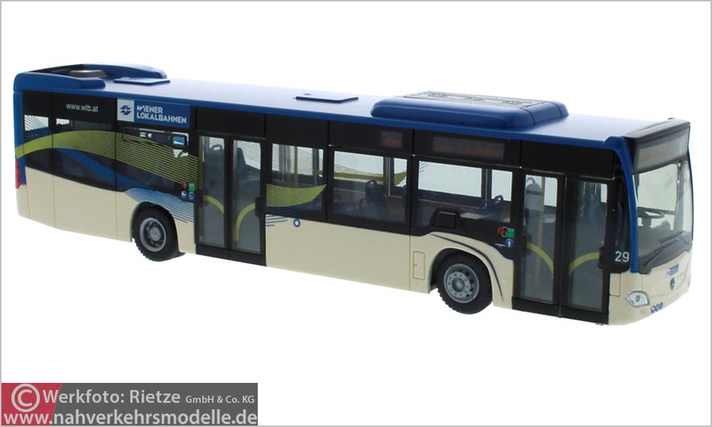 Rietze Busmodell Artikel 73428 Mercedes-Benz O 530 Citaro C 2 2015 Wiener Lokalbahnen