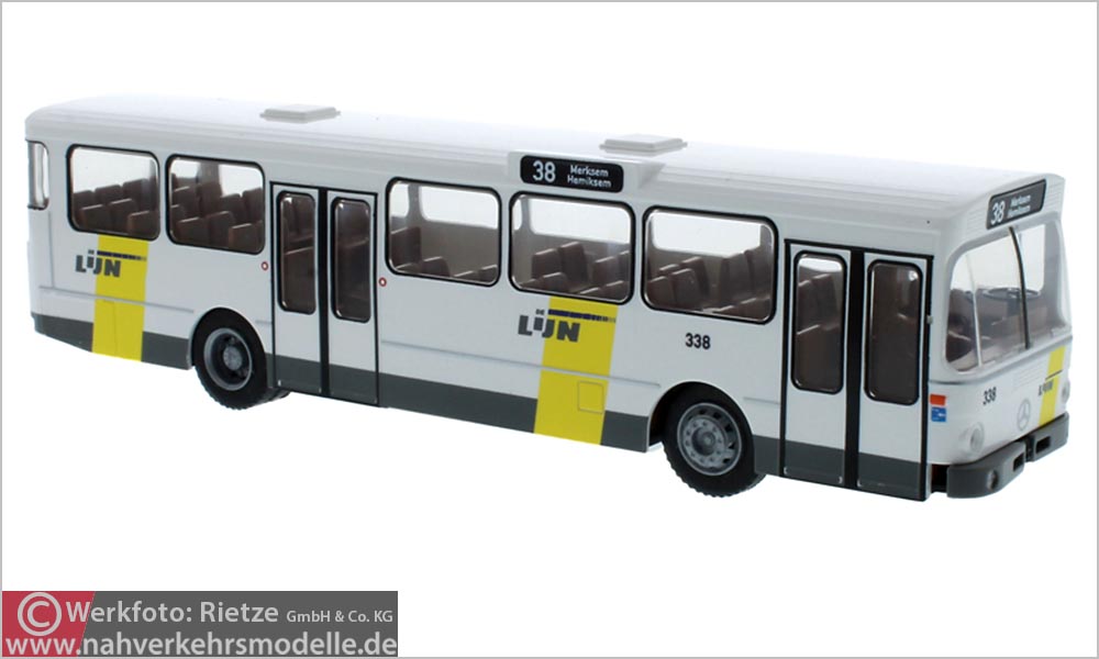 Rietze Busmodell Artikel 74312 Mercedes-Benz O 305 Stülb De Lijn Belgien