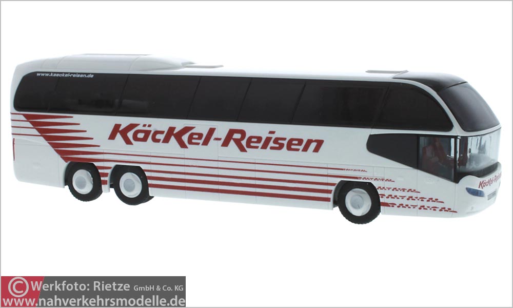 Rietze Busmodell Artikel 67132 Neoplan Cityliner 2007 Käckel Reisen Grebenstein Schachten
