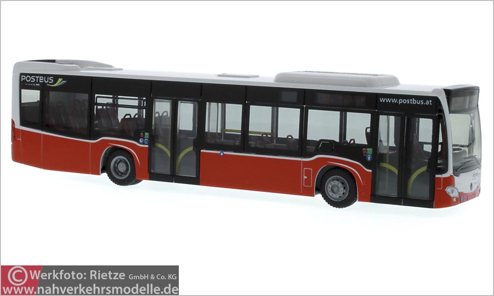 Rietze Busmodell Artikel 73432 Mercedes-Benz O 530 Citaro C 2 E 6 2015 Ö B B Postbus im Design der Wiener Linien