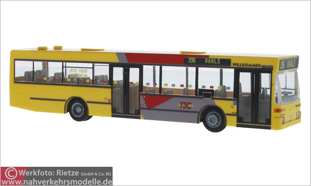 Rietze Busmodell Artikel 75215 Mercedes-Benz O 405 N 2 T E C