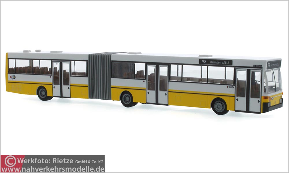 Rietze Busmodell Artikel 69838 Mercedes-Benz O 405 G Z W N Westnederland