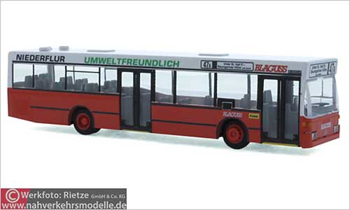 Rietze Busmodell Artikel 75224 Mercedes-Benz O 405 N2 BLAGUSS Reisen