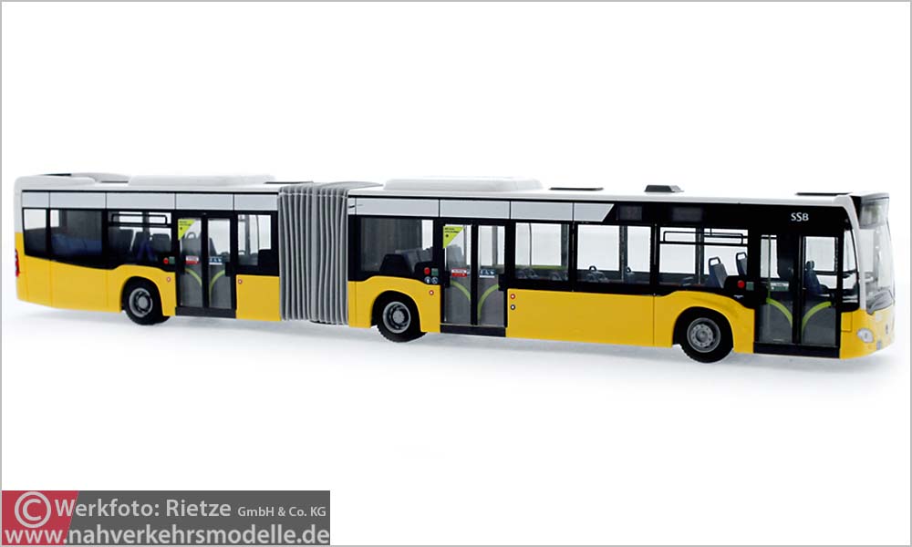 Rietze Busmodell Artikel 73641 Mercedes-Benz Citaro G C 2 2015 S S B Stuttgart