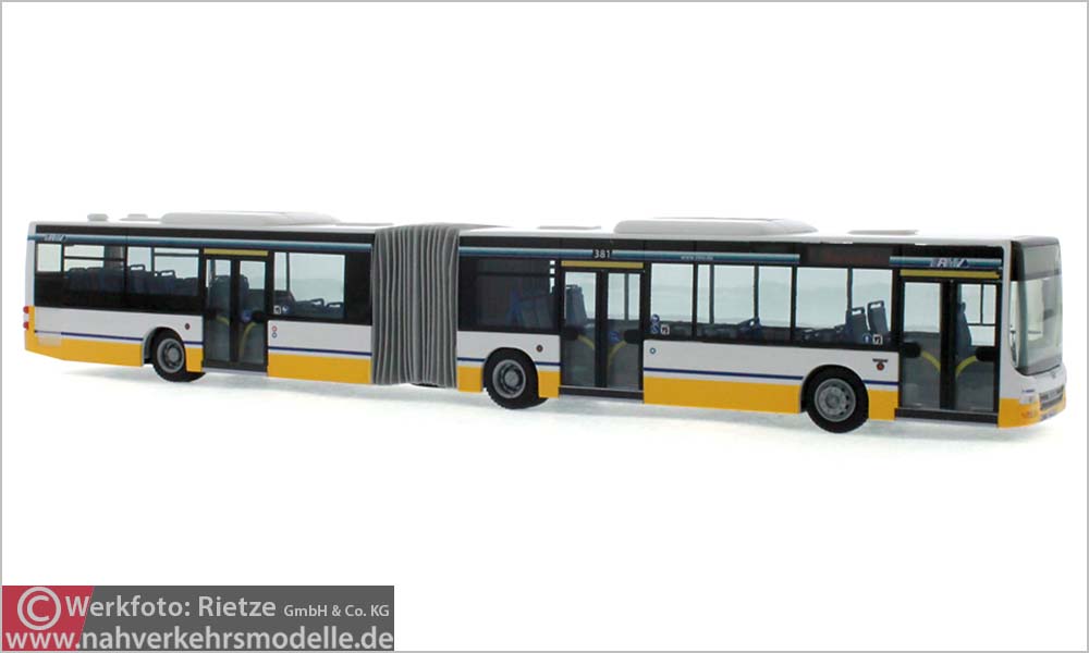 Rietze Busmodell Artikel 72777 M A N Lions City G 2015 Heag Darmstadt