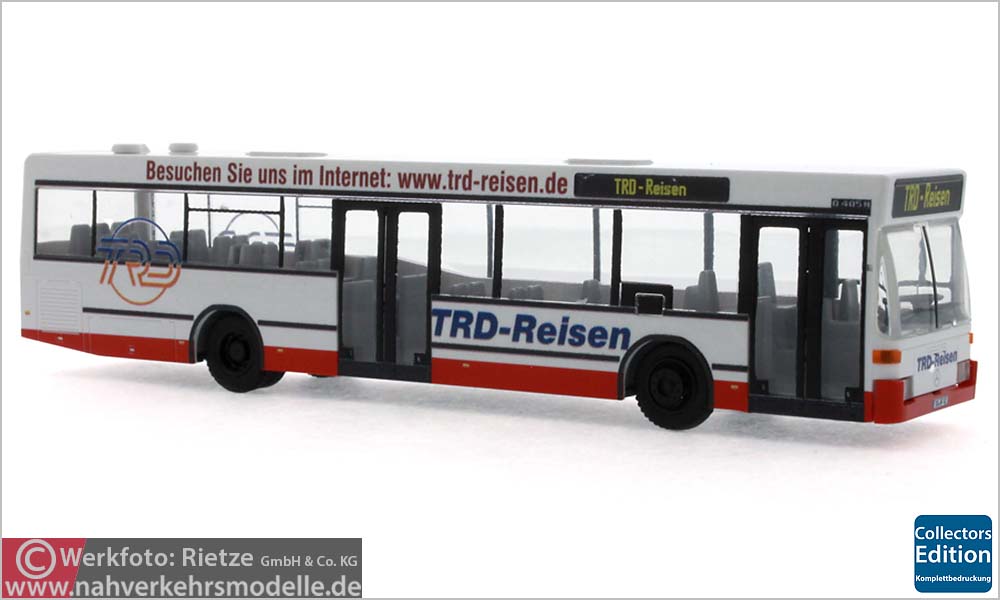 Rietze Busmodell Artikel 75211 Mercedes-Benz O 405 N 2 T R D Reisen Dortmund