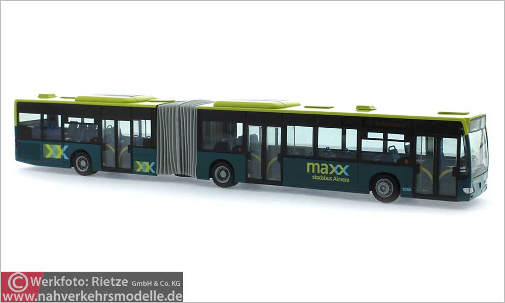 Rietze Busmodell Artikel 67057 Mercedes-Benz O 530 Citaro G E 4 Facelift Stadsbus Almere