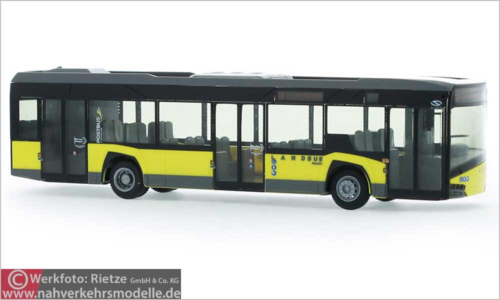 Rietze Busmodell Artikel 73031 Solaris U 12 2014 Landbus Walgau