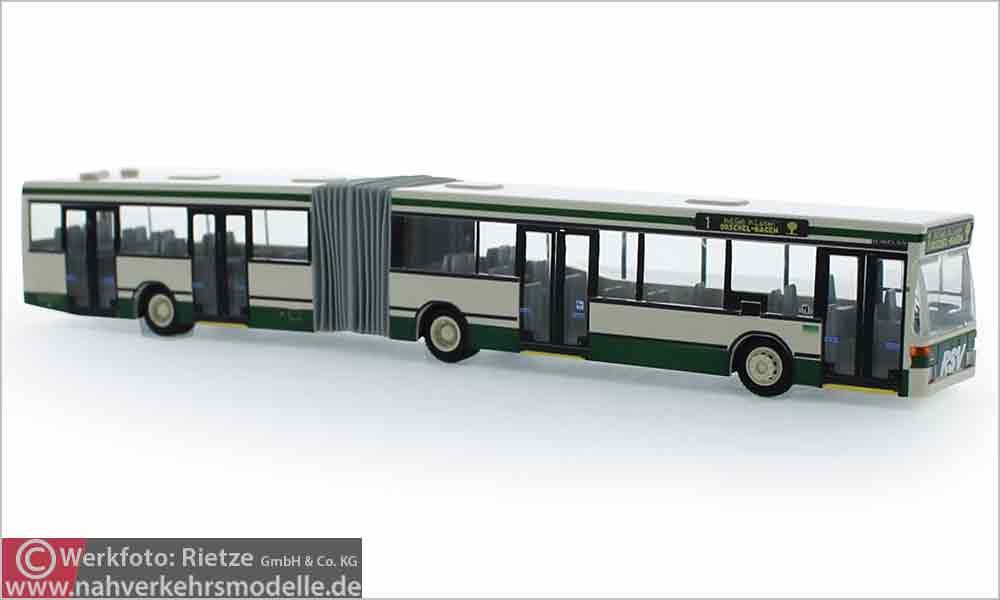 Rietze Busmodell Artikel 76424 Mercedes-Benz O 405 G N 2 Reutlinger Stadtverkehr