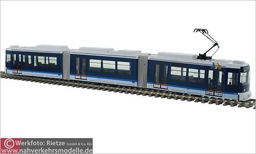 Rietze Linie 8 Straßenbahnmodell  Artikel STRA 0 1 0 4 9 Jenaer Nahverkehr GmbH