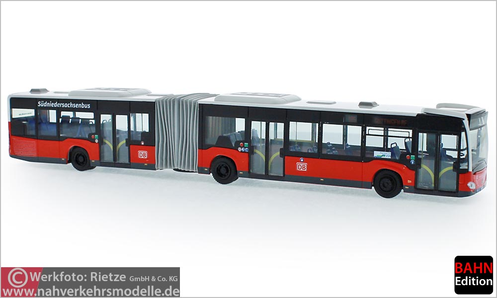 Rietze Busmodell Artikel 68833 Mercedes-Benz Citaro G 2011 Südniedersachenbus