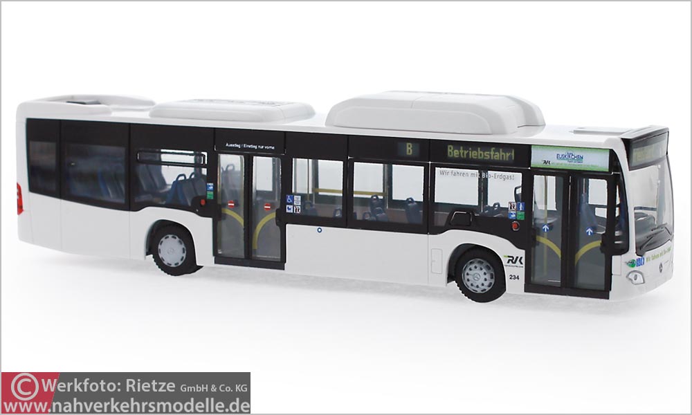 Rietze Busmodell Artikel 73458 Mercedes-Benz Citaro 2015 N G T Regionalverkehr Köln