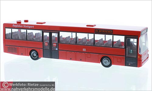 Rietze Busmodell Artikel 77304 Mercedes-Benz O 407 R B S Regionalbus Stuttgart