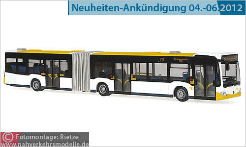 Rietze MB O530 C2 Citaro Mainzer Verkehrsgesellschaft Modellbus Busmodell Modellbusse Busmodelle