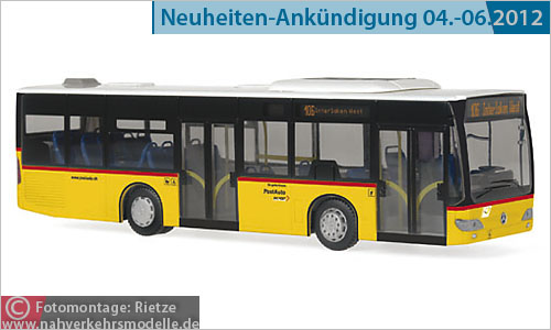 Rietze MB O530K Postbus Schweiz Modellbus Busmodell Modellbusse Busmodelle